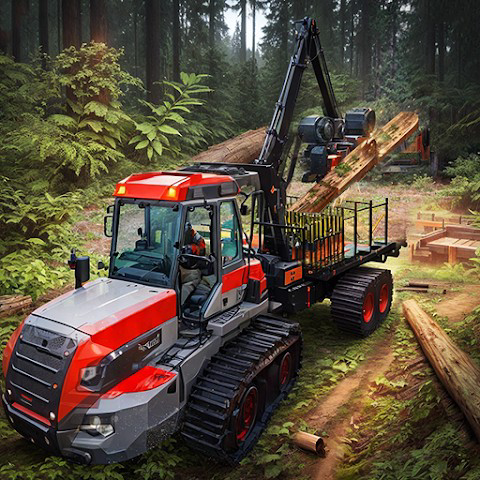 تحميل لعبة Lumberjack Simulator Truck Sim APK للاندرويد مجانا برابط مباشر كامل